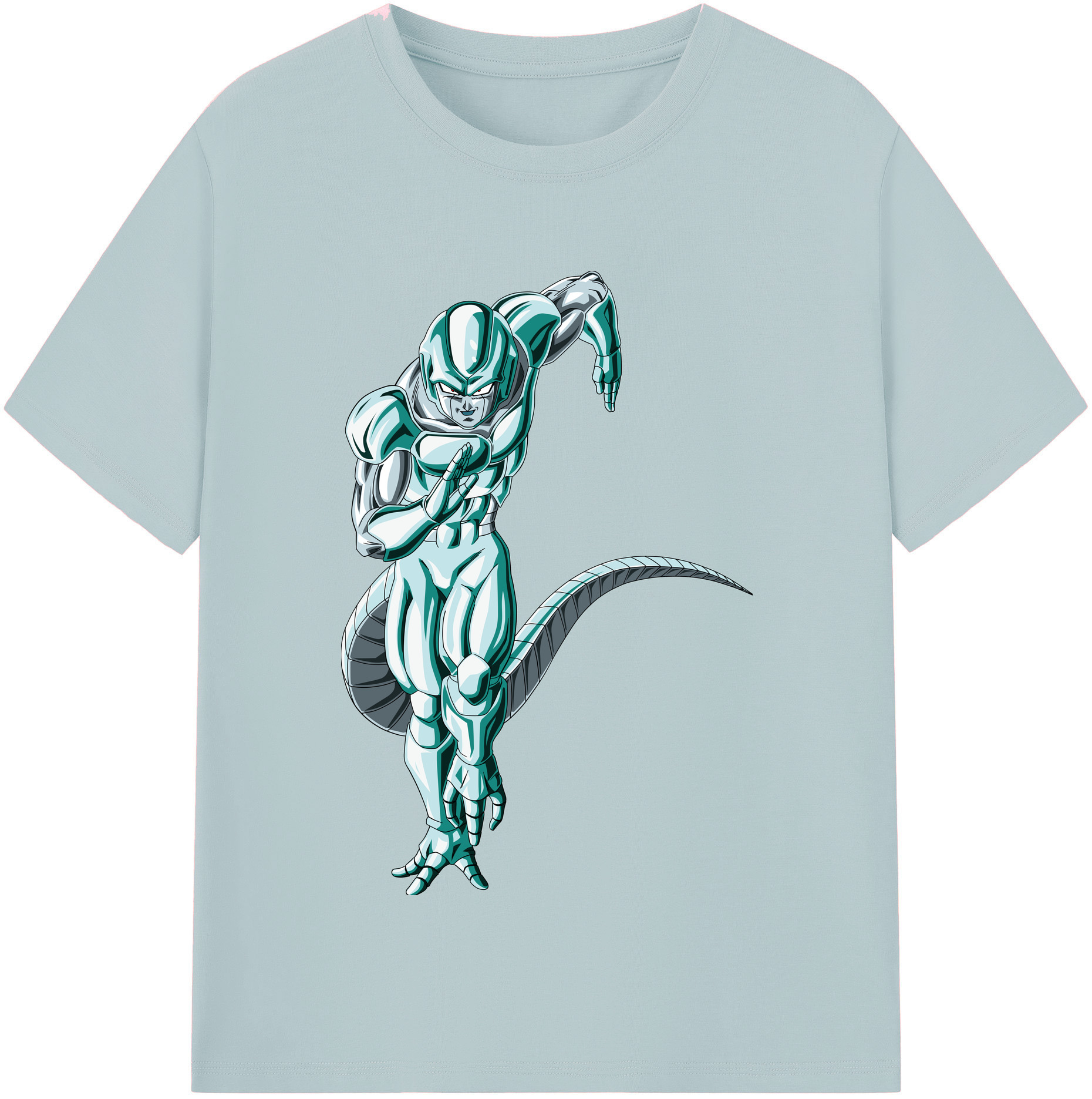（画像用） ドラゴンボール フリーザ DRAGON BALL Frieza 綿100％半袖Tシャツ（フロントプリント）